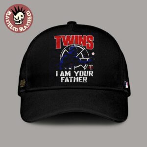 Star Wars X MLB 2026 Star Wars Day Minnesota Twins Dark Side Darth Vader I Am Your Father Cap Hat Snapback