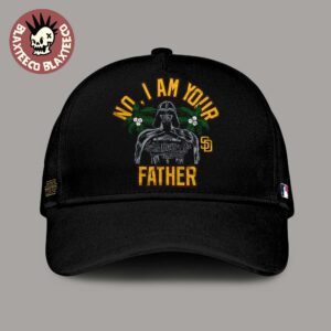 Star Wars X MLB 2026 Star Wars Day San Diego Padres Dark Side Darth Vader No I Am Your Father Cap Hat Snapback