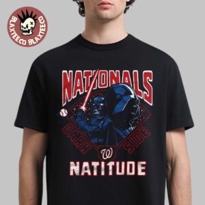 Star Wars X MLB 2026 Star Wars Day Washington Nationals Dark Side Darth Vader Natitude T-Shirt