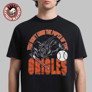 Star Wars X MLB 2026 Star Wars Day You Don’t Know The Power Of The Baltimore Orioles Dark Side Darth Vader T-Shirt