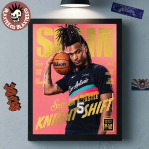 Stephon Castle On The Cover Of SLAM 261 Knight Shift Gold Metal Editions Poster Canvas