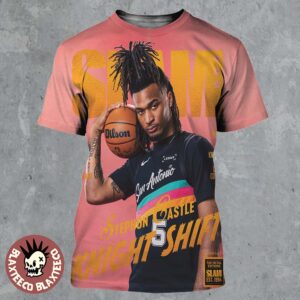 Stephon Castle On The Cover Of SLAM 261 Knight Shift Orange Gold Metal Editions All Over Print Shirt