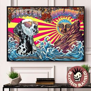 Sublime Morrison Colorado 2026 Night 1 And 2 Venue Poster Combined Live At Red Rocks Amphitheatre On April 17 And 18 2026 Poster Canvas