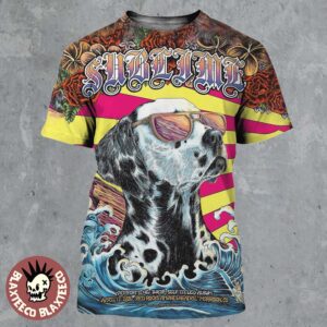 Sublime Morrison Colorado 2026 Night 1 Venue Poster Live At Red Rocks Amphitheatre On April 17 2026 Lou Dog Art All Over Print Shirt