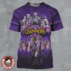 Sydney Kings 2026 NBL Champions All Over Print Shirt
