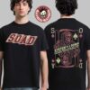 Korn Sick New World 2026 Las Vegas Festival Venue Merch Tee On April 25 2026 Big Logo Two Sided T-Shirt
