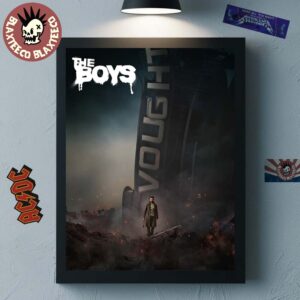 The Boys Season 5 Billy Butcher Destroys Vought Official Poster Canvas For Home Decor