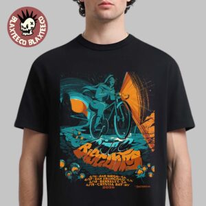The Disco Biscuits Bicycle Day West Coast 2026 Tour California And Nevada Dates From April 16 To 19 2026 T-Shirt