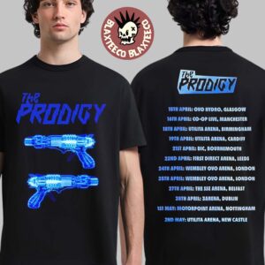 The Prodigy Warriors Dance UK And Ireland Arena Tour 2026 Merch The Electric Guns T-Shirt