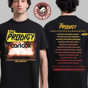The Prodigy Warriors Dance UK And Ireland Arena Tour 2026 Merch The World Heavy Weight Champions Re Unite T-Shirt