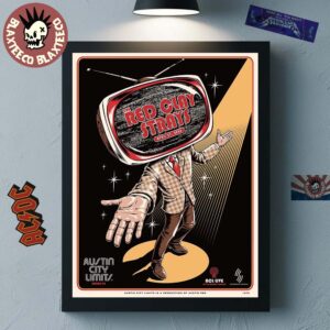 The Red Clay Strays Austin City Limits Season 52 ACL TV Taping Poster On April 27 2026 At The Moody Theater Austin Texas Poster Canvas
