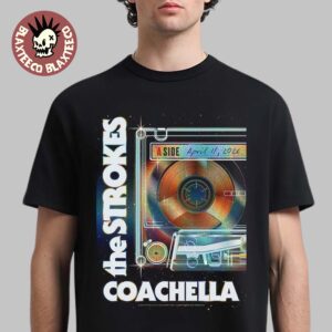 The Strokes Coachella 2026 Night 1 Poster Indio California On April 11 2026 T-Shirt
