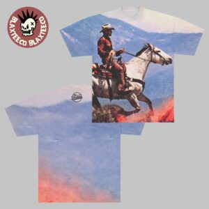 The Strokes Reality Awaits Cowboy Sublimated Album Cover T-Shirt