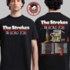 The Strokes Reality Awaits Europe 2026 Tour Schedule Dates Two Sided T-Shirt The Strokes Reality Awaits Europe 2026 Tour Schedule Dates Two Sided T-Shirt