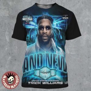 Trick Williams And New WWE United States Champion In Wrestlemania 42 Vegas All Over Print Shirt