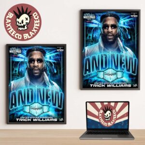 Trick Williams And New WWE United States Champion In Wrestlemania 42 Vegas Poster Canvas
