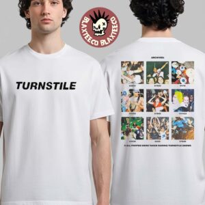 Turnstile Coachella 2026 Festival Indio California Merch Archives Photo T-Shirt