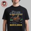 Tyler Childers Snipe Hunt 2026 Tour Merch Hunting In Dallas Texas At Dos Equis Pavilion On April 23 2026 T-Shirt