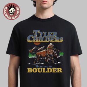 Tyler Childers Snipe Hunt 2026 Tour Merch Hunting In Boulder Colorado At Folsom Field On July 18 2026 T-Shirt