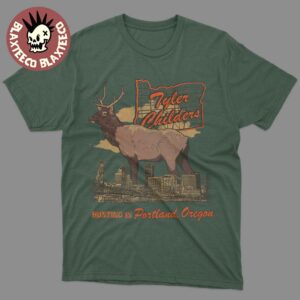 Tyler Childers Snipe Hunt 2026 Tour Merch Hunting In Portland Oregon At Moda Center On October 3 2026 T-Shirt
