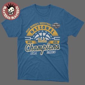 UCLA Bruins 2026 NCAA Women’s Basketball National Champions Sun Logo T-Shirt