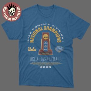 UCLA Bruins 2026 NCAA Women’s Basketball National Champions Trophy Legends T-Shirt