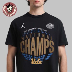 UCLA Bruins Women’s Basketball 2026 NCAA National Champions Jordan Brand Locker Room T-Shirt