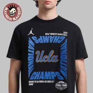 UCLA Bruins Women’s Basketball 2026 NCAA National Champions Jordan Brand Square Celebration T-Shirt