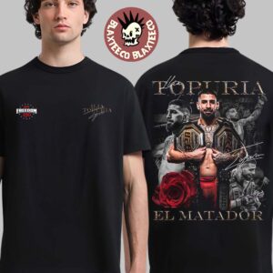 UFC Freedom 250 Ilia Topuria El Matador T-Shirt
