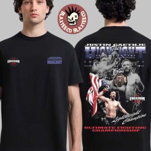 UFC Freedom 250 Justin Gaethje The Highlight T-Shirt