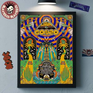 Viva El Gonzo 2026 Festival Lineup Poster At San Jose Del Cabo Mexico From May 7 To 9 2026 Home Decor Poster Canvas