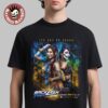 WWE Backlash Tampa 2026 Seth Rollins Vs Bron Breakker Match Card T-Shirt