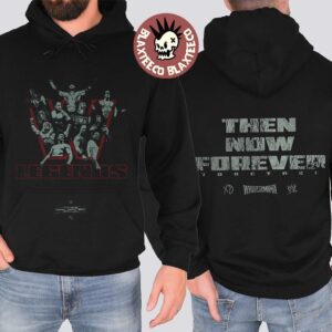 WWE X XO Then Now Forever Wrestlemania 42 Las Vegas 2026 Legends Black Hoodie