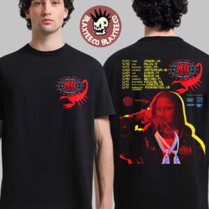 Westside Gunn Heel The World Tour 2026 Europe And UK Schedule Dates Two Sided T-Shirt