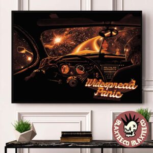 Widespread Panic Birmingham Alabama 2026 Venue Poster At Coca-Cola Amphitheater From April 17 To 18 2026 Home Decor Poster Canvas