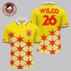 Wilco X World Cup 2026 Football Kit Blue 94 Jersey Polo Shirt