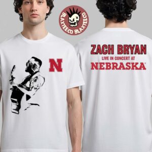 Zach Bryan Live In Concert Nebraska 2026 Venue Merch Tee On April 25 2026 At Lincoln Memorial Stadium Zach Bryan