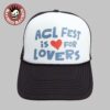 The Rolling Stones Foreign Tongues Classic Logo Exclusive White Cap Hat