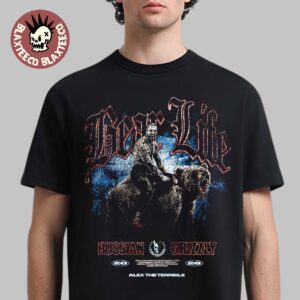 Alex The Terrible Slaughter to Prevail Russian Grizzly Bear Life T-Shirt