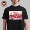 Arsenal 2025 2026 Premier League Champions Lifting The Trophy Up Celebration Photo T-Shirt