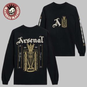 Arsenal 2026 Premier League Champions Trophy Long Sleeve Tee