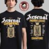 Arsenal Champions Squad 2026 Premier League Champions Two Sided T-Shirt