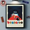 Bonnaroo Music And Arts Festival 2026 Official Merch Commemorative Poster In Manchester Tennessee From June 11 To 14 2026 By Ryan Miller Poster Canvas