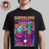 Claypool Gold Primus Claypool Lennon Delirium And Frog Brigade Rochester Hills Michigan 2026 Venue Poster At Meadow Brook Amphitheatre On May 31 2026 T-Shirt