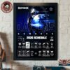 Cleveland Browns NFL 2026 Season Schedule All Kickoffs Street Fighter CLE Home Decor Poster Canvas