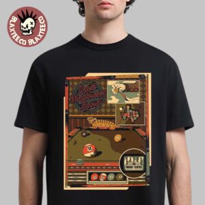 Dave Matthews Band Austin Texas 2026 Venue Poster At The Moody Center On May 11 2026 The Billiard Pool Table Art T-Shirt
