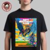 King Gizzard And The Lizard Wizard Queens New York 2026 Event Poster At Forest Hills Stadium On 20 And 21 August 2026 Reptilians Vs Alienoids T-Shirt