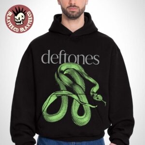 Deftones Australia And New Zealand Tour 2026 Merch Big Snake Hoodie