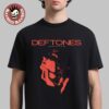 Deftones Australia And New Zealand Tour 2026 Merch Private Music Eyes White T-Shirt