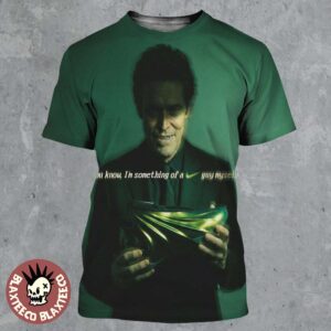 Ducks Of A Feather X Nike GT Future Green Goblin Photo I’m Something Of A Nike Guy Myself All Over Print Shirt